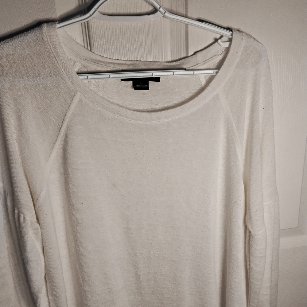 Sanctuary Cream Ribbed Knit Top - Picture 2 of 5